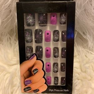 HALLOWEEN Spider Web PRESS ON NAILS